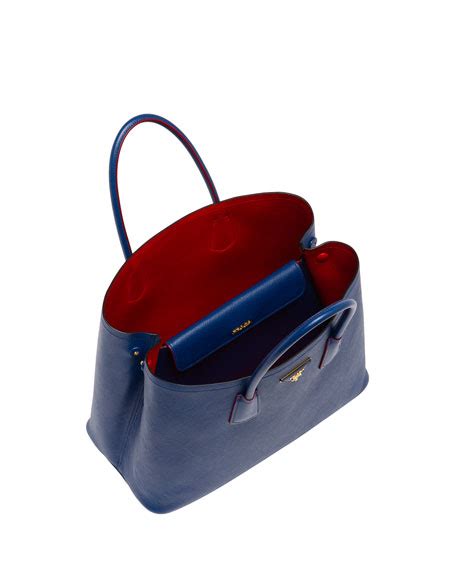 prada soffiano cuir bluette neiman marcus|Bluette Saffiano Leather Shoulder Bag .